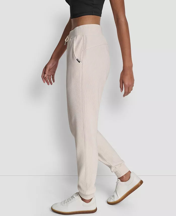 DKNY moteriškos kelnės aukštu juosmeniu