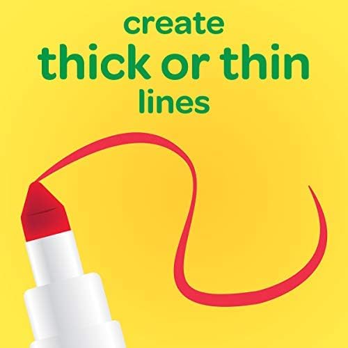 Crayola itin ploni žymekliai, 100 vnt.
