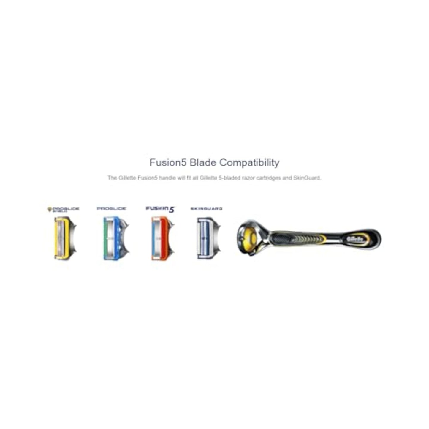 Gillette Fusion5 skustuvo galvutės