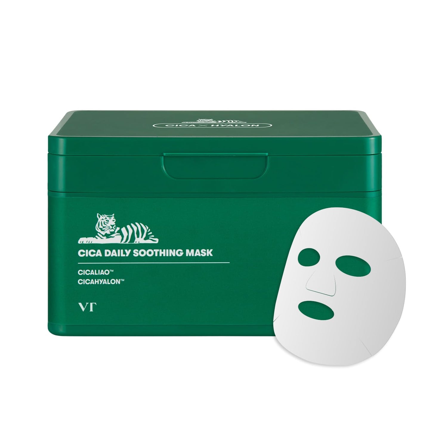 VT COSMETICS CICA veido kaukės, 30 vnt.