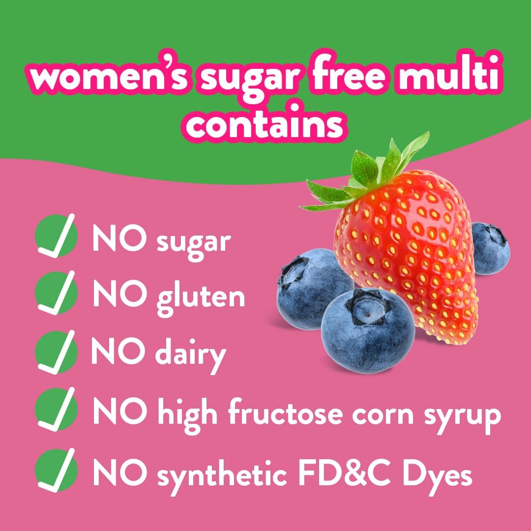 Vitafusion Women’s Sugar Free Daily Multivitamin Supplement