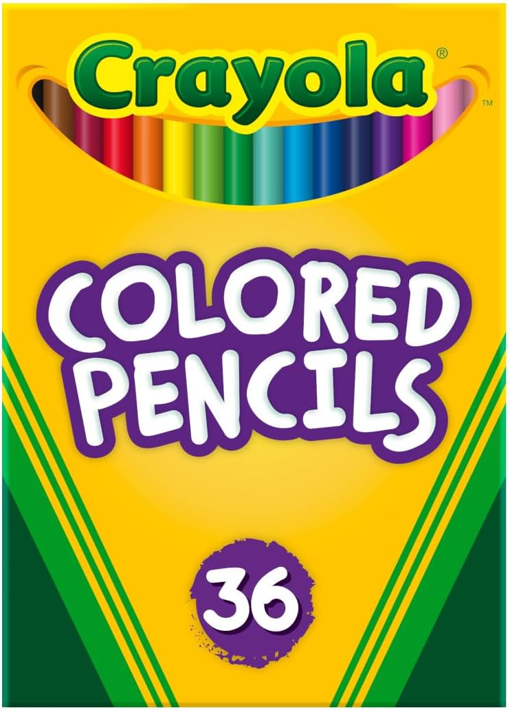 Crayola spalvoti pieštukai, 36 vnt.
