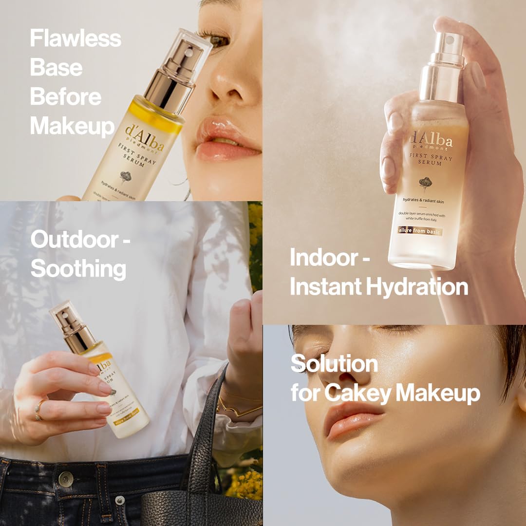 D'Alba Pjemonto Itališko baltojo triufelio pirmasis purškiamas serumas