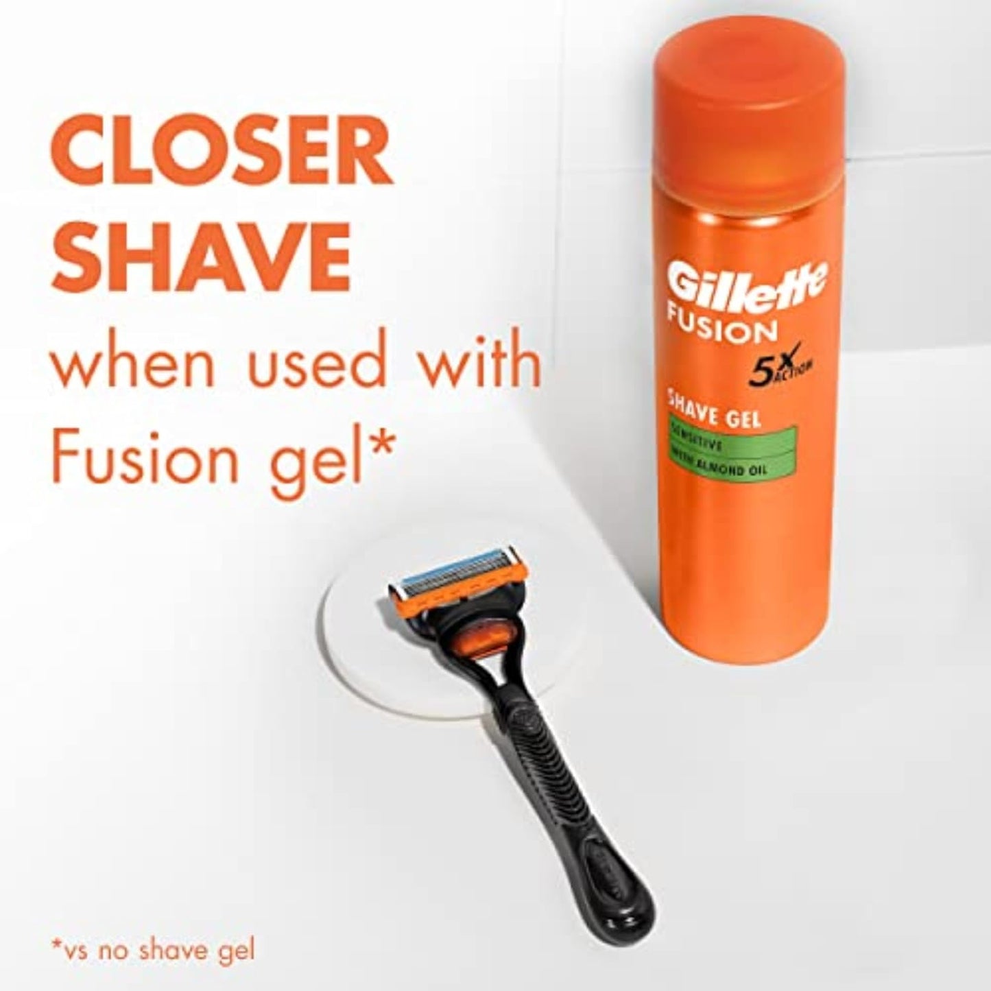 Gillette Fusion5 skustuvo galvutės