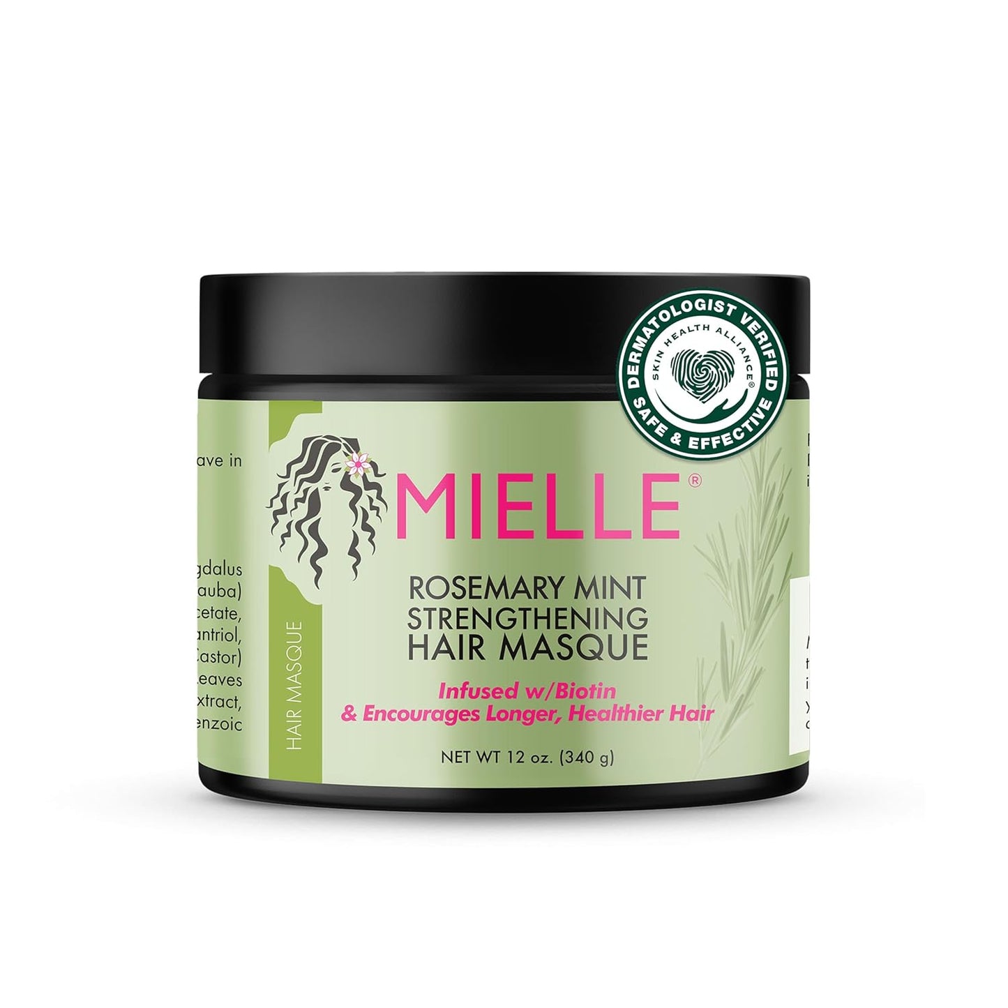 Mielle Organics Rosemary Mint plaukus stiprinanti kaukė