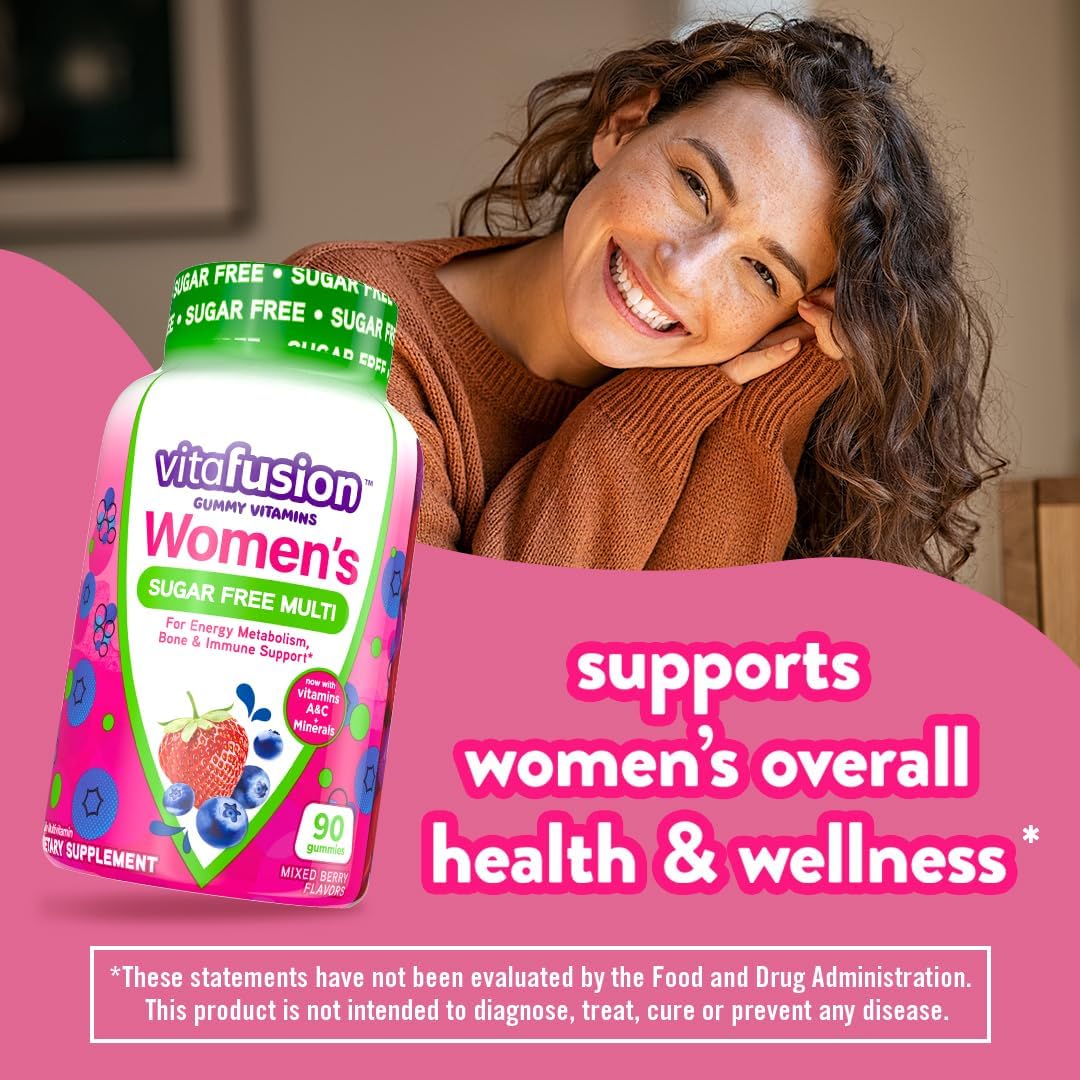Vitafusion Women’s Sugar Free Daily Multivitamin Supplement