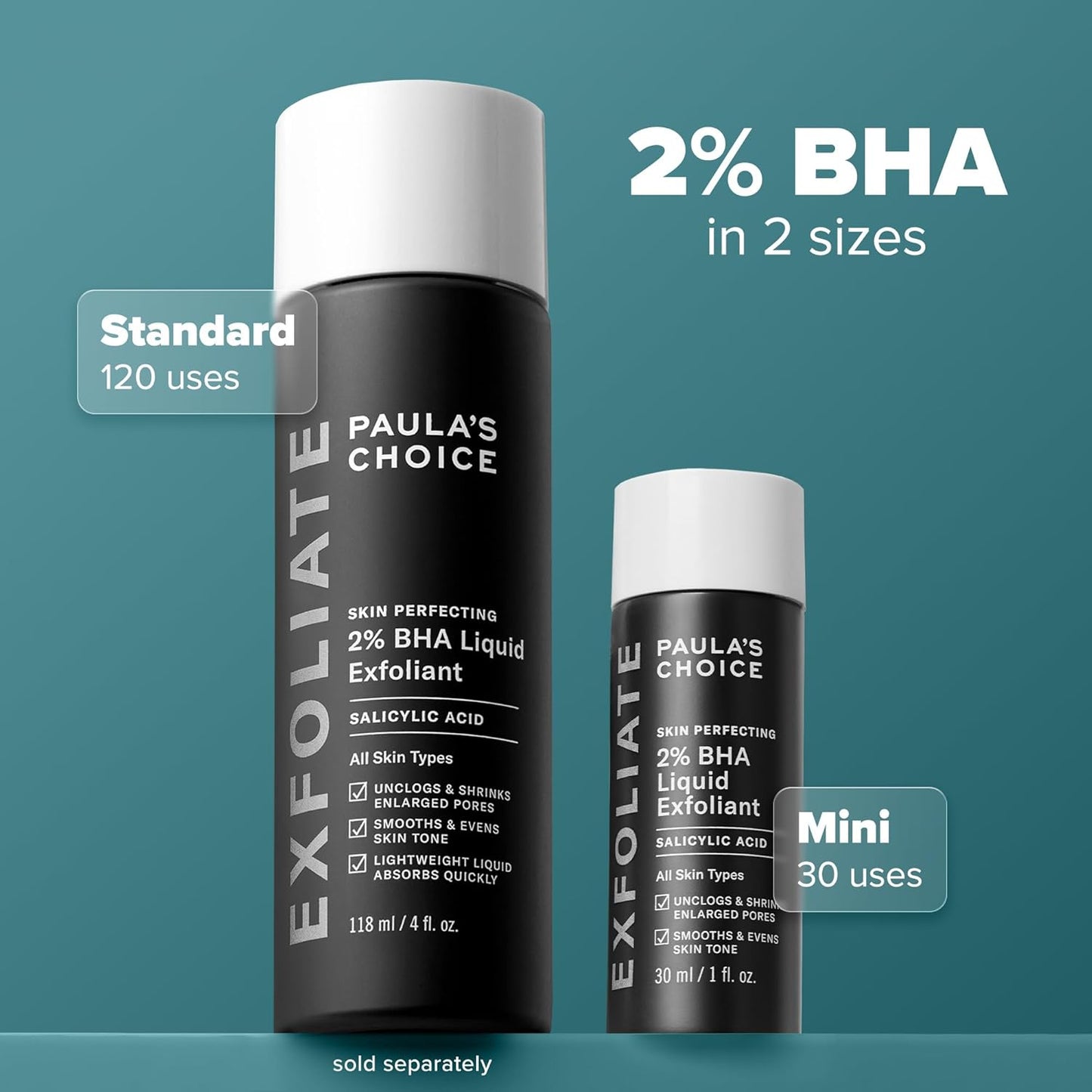 Paula's Choice SKIN PERFECTING 2% BHA skystas šveitiklis su salicilo rūgštimi