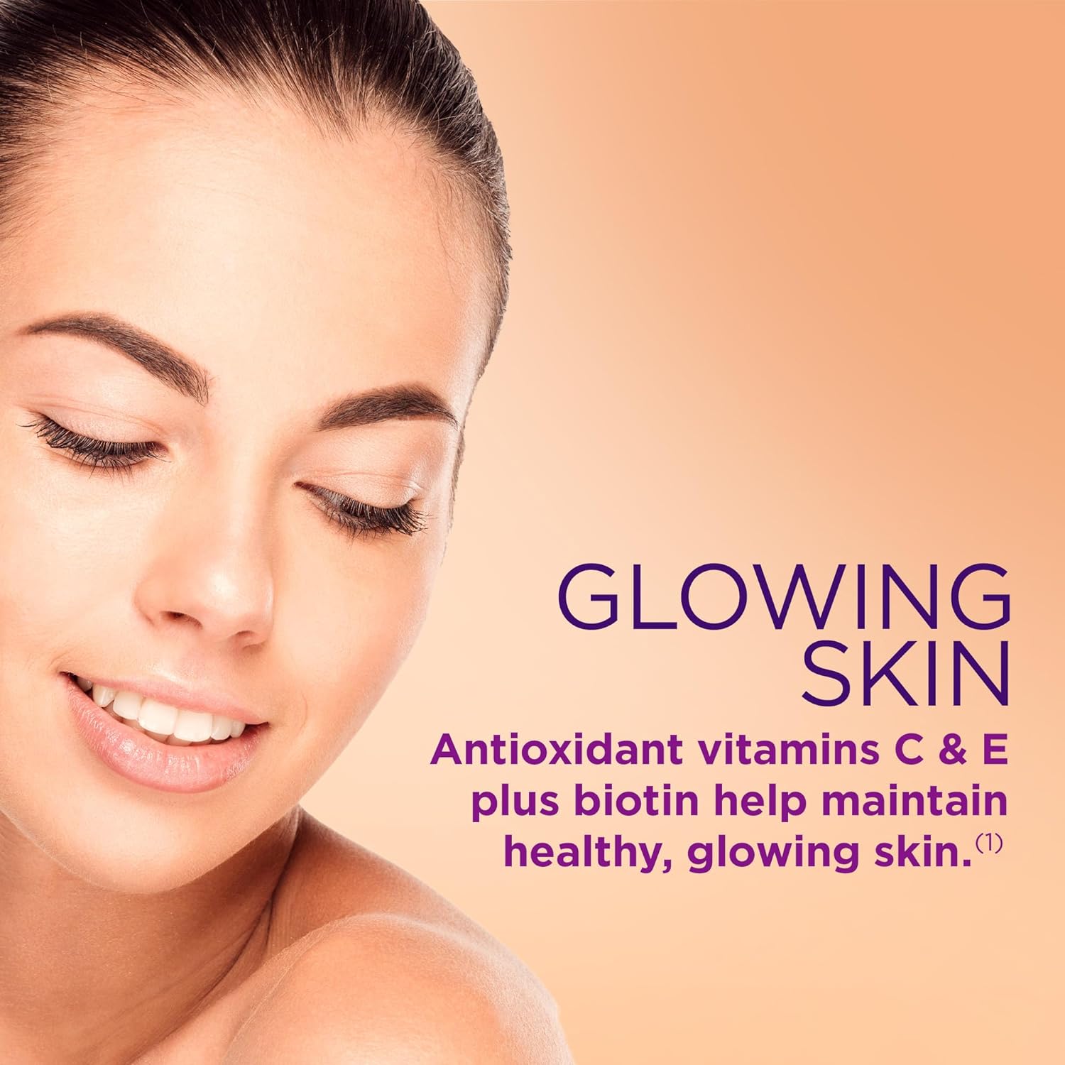 Nature'S Bounty Optimal Solutions guminukai plaukams, odai, nagams