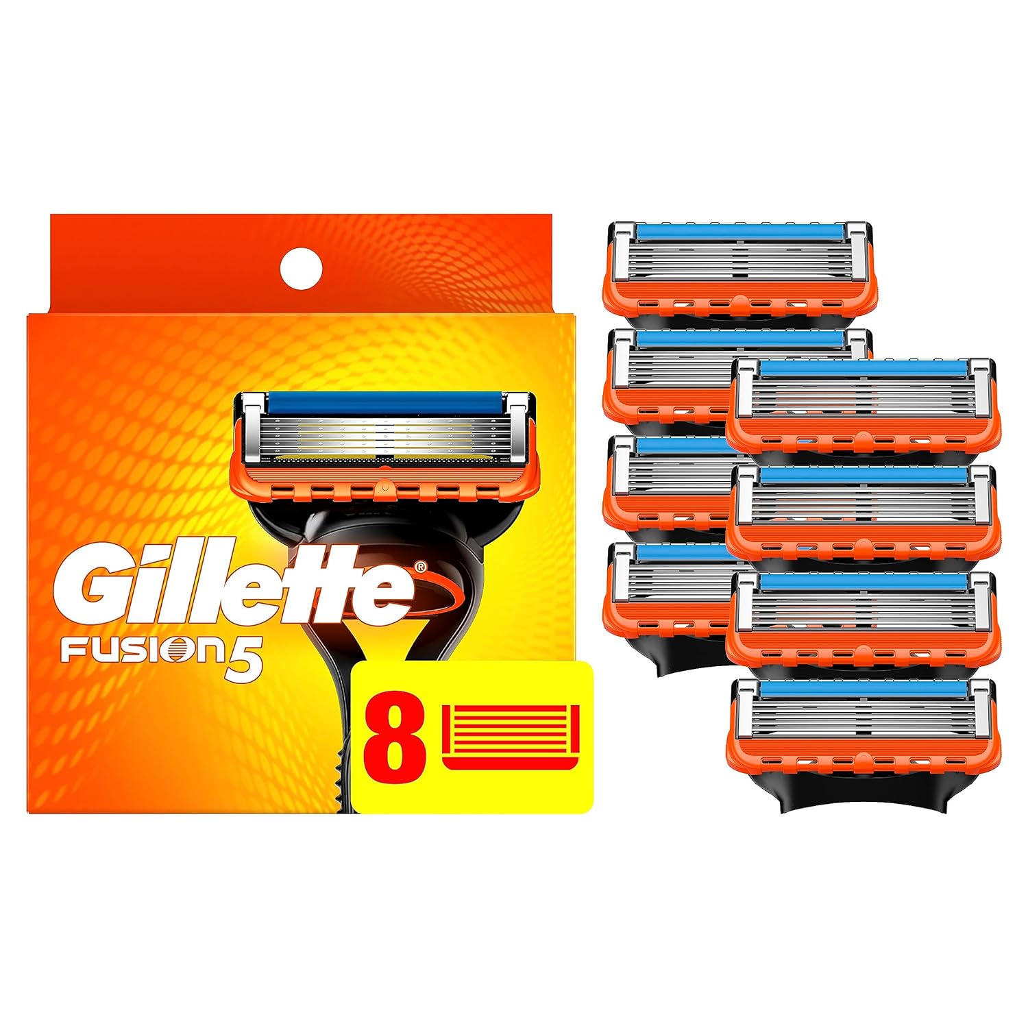 Gillette Fusion5 skustuvo galvutės