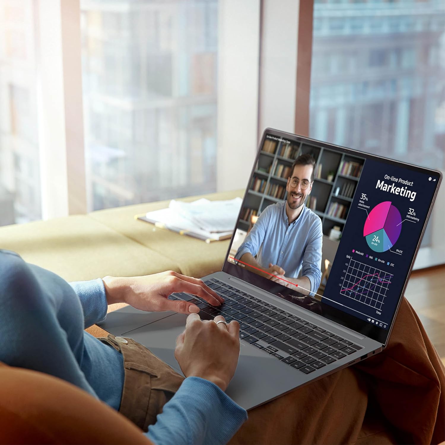 SAMSUNG 16" Galaxy Book4 Pro Laptop PC Computer, Intel Core 7 Ultra Processor 1TB