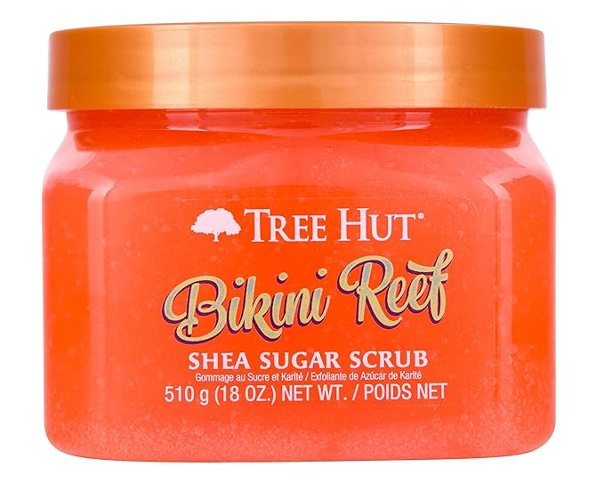Tree Hut taukmedžio cukraus kūno šveitiklis, 510 g