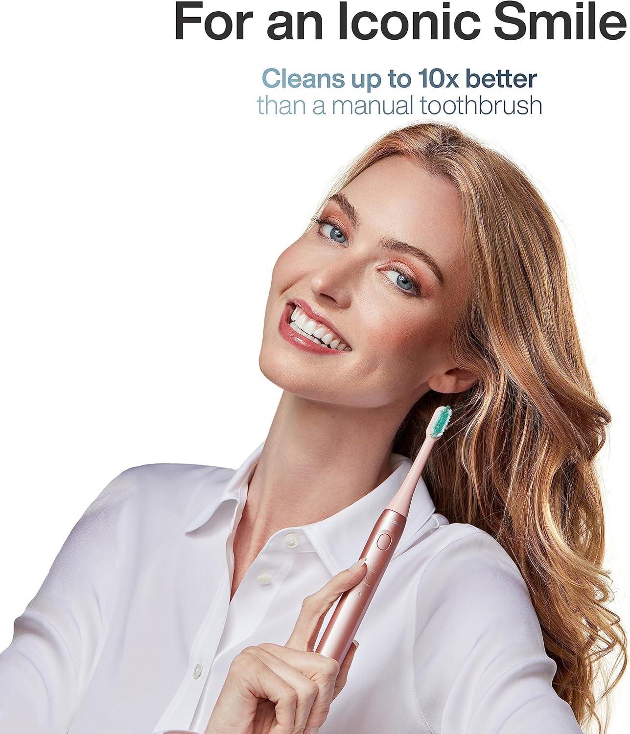 Aquasonic Icon įkraunamas dantų šepetėlis