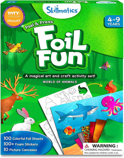 Skillmatics Foil Fun kūrybinis folijos meno rinkinys
