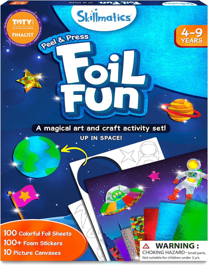 Skillmatics Foil Fun kūrybinis folijos meno rinkinys