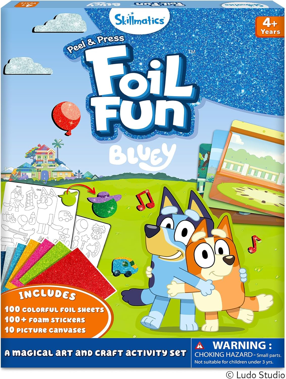 Skillmatics Foil Fun kūrybinis folijos meno rinkinys