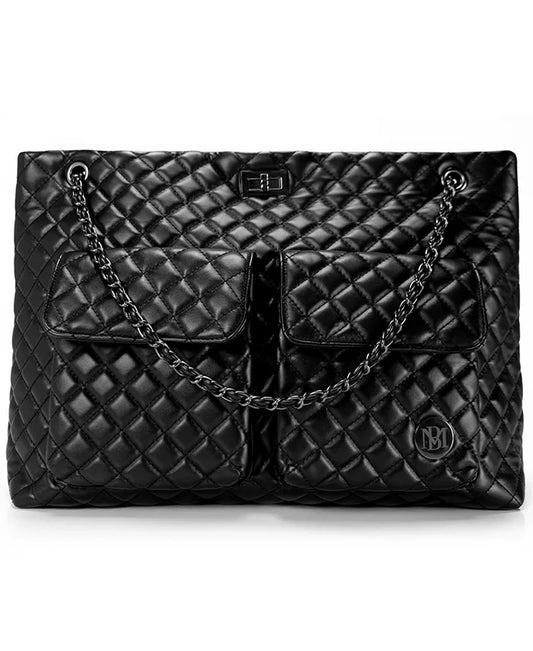 Badgley Mischka Diana dirbtinos odos kelioninė rankinė