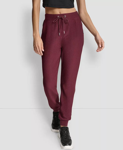 DKNY moteriškos kelnės aukštu juosmeniu