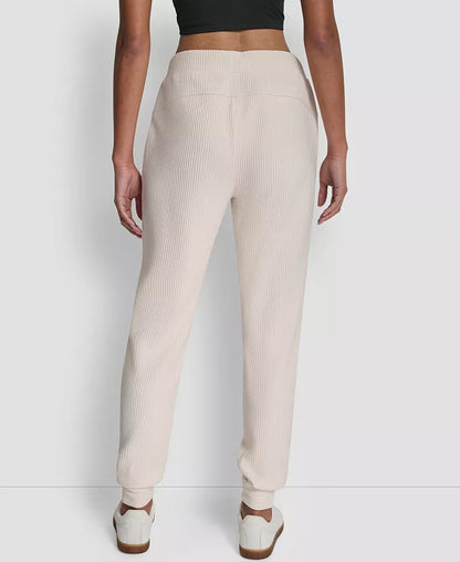 DKNY moteriškos kelnės aukštu juosmeniu