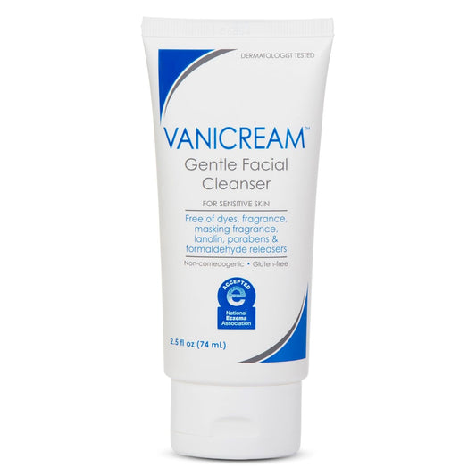 Vanicream švelnus veido prausiklis jautriai odai