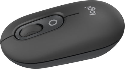 Logitech POP belaidė pelytė Mouse, Wireless Mouse with Customizable Emojis, Silenttouch Technology, Precision/Speed Scroll, Compact Design, Bluetooth, Multi-Device, OS Compatible - Daydream Mint