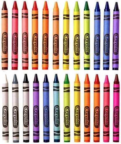 Crayola 24 vnt. kreidelių dėžutė, 2 pak.