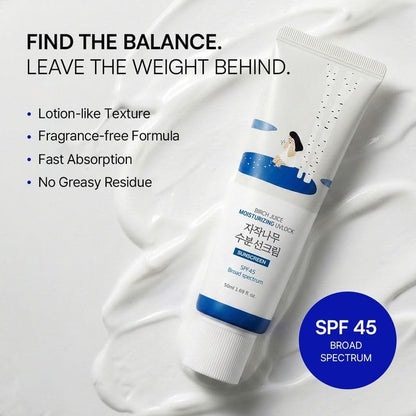 ROUND LAB Beržų sulčių drėkinamasis UV LOCK SPF 45