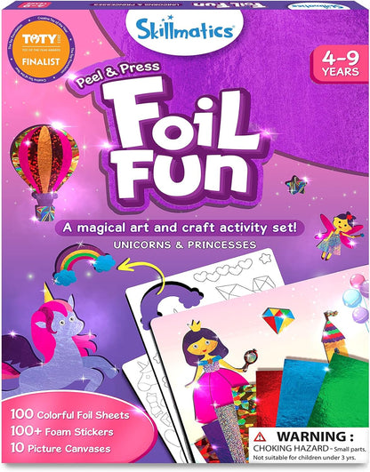 Skillmatics Foil Fun kūrybinis folijos meno rinkinys