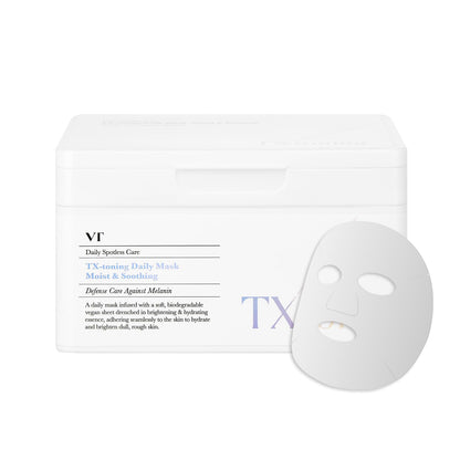VT COSMETICS CICA veido kaukės, 30 vnt. 