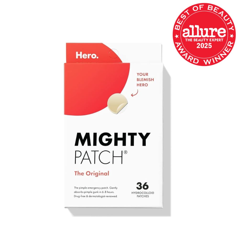 Mighty Patch Original - #1 Hidrokoloidiniai spuogų pleistrai veidui