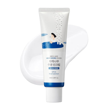 ROUND LAB Beržų sulčių drėkinamasis UV LOCK SPF 45