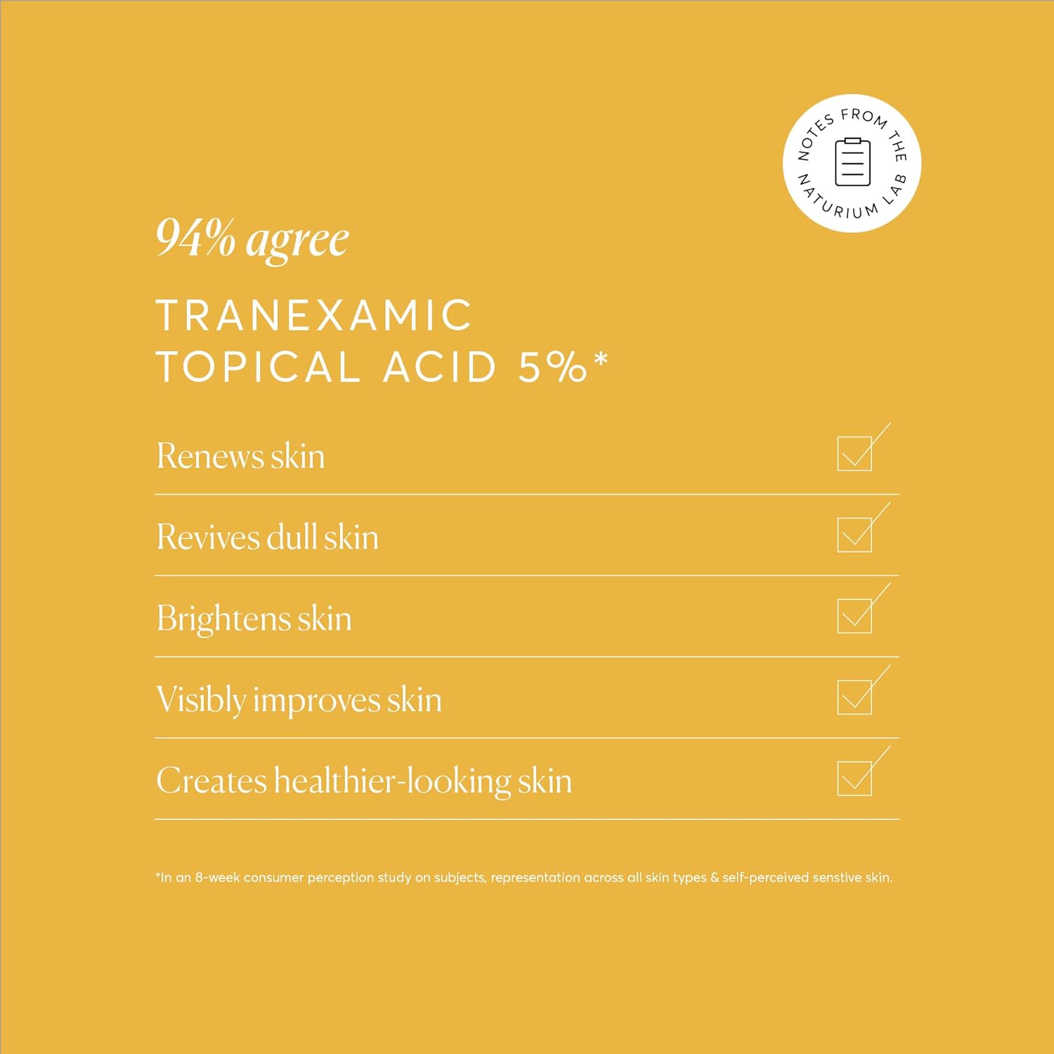 Naturium Tranexamic Topical Acid 5% serumas su kojine rūgštimi, niacinamidu ir saldymedžio šaknimi 