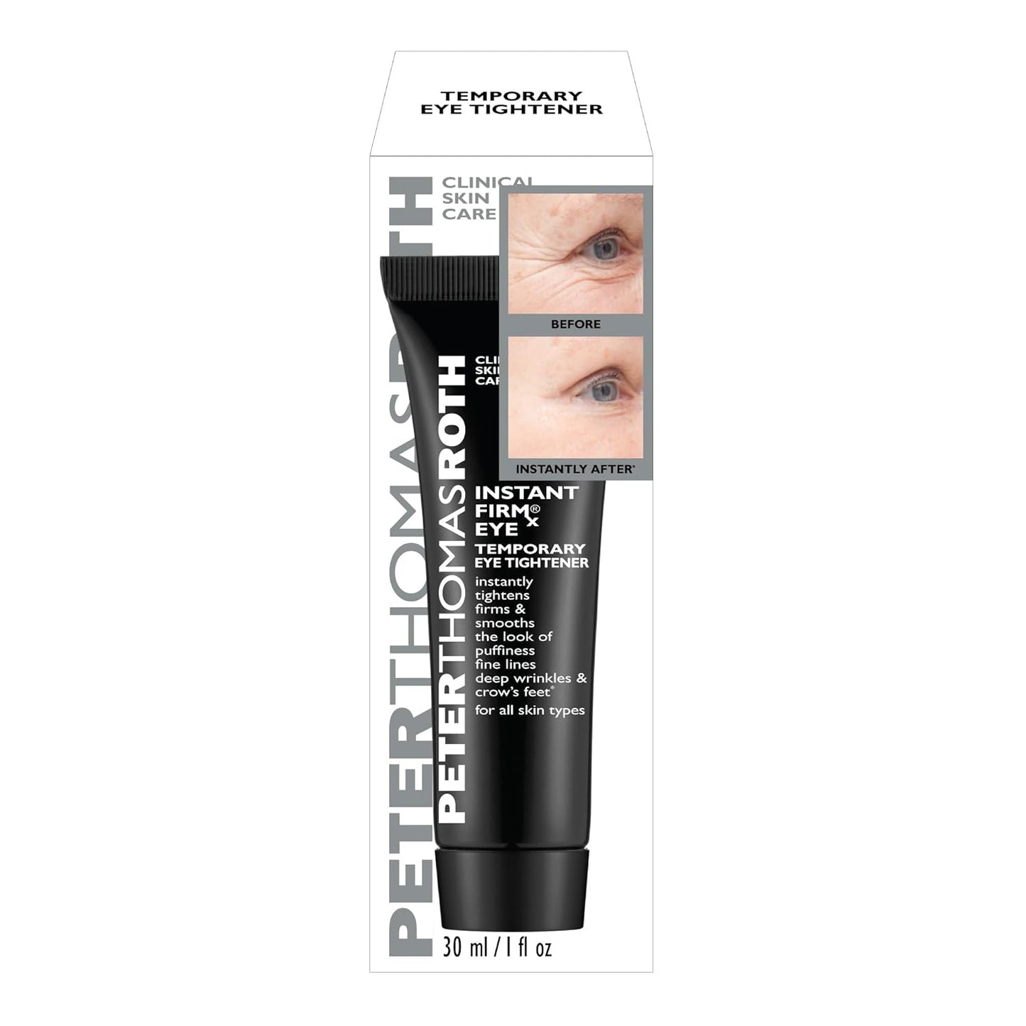 Peter Thomas Roth Instant FIRMx Temporary Eye Tightener paakių stangrinamasis kremas, 30 ml