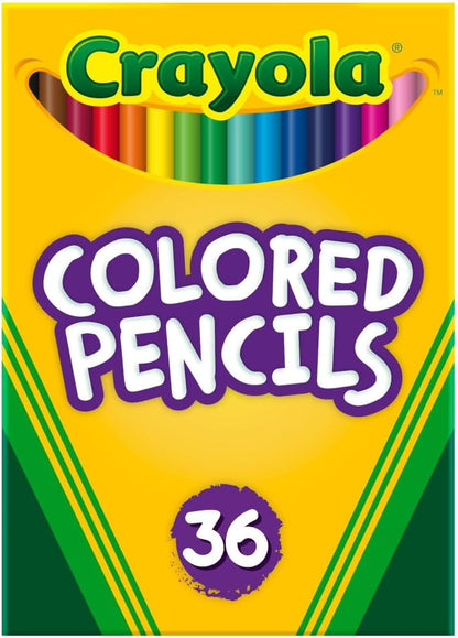 Crayola spalvoti pieštukai, 36 vnt.