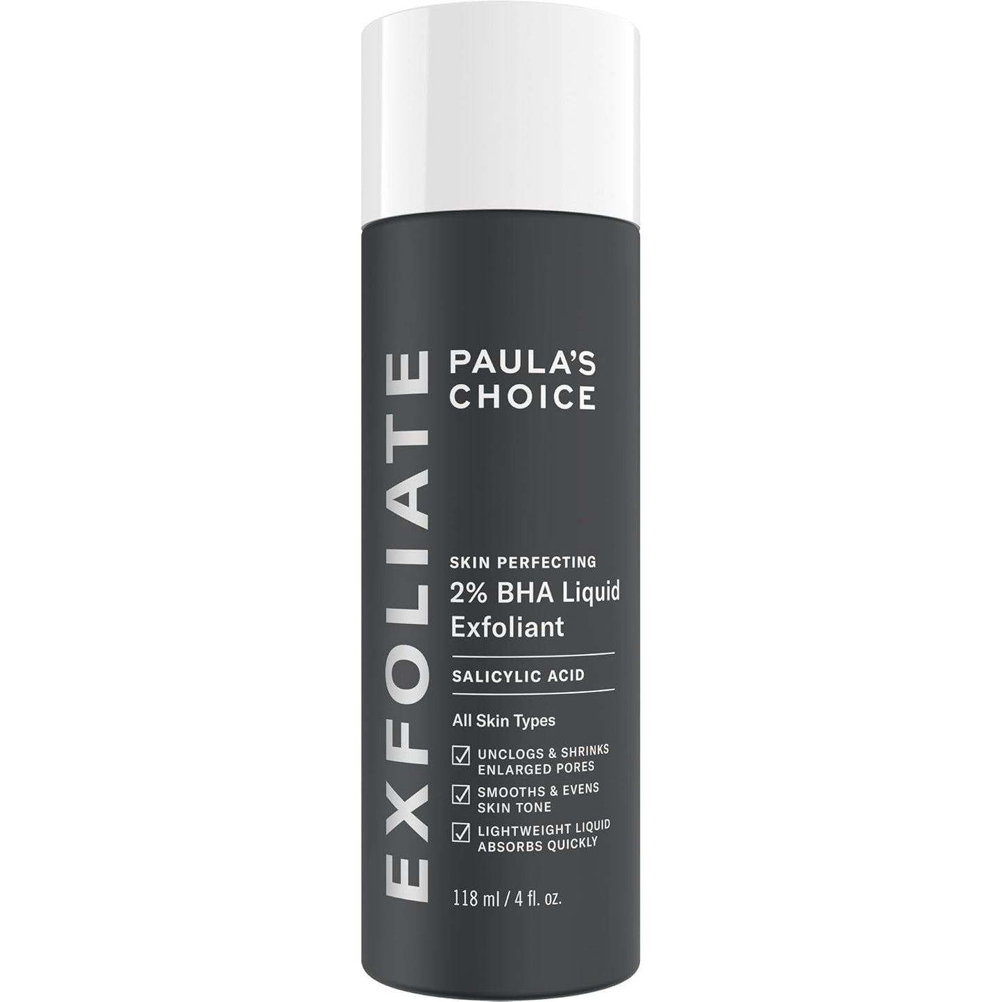 Paula's Choice SKIN PERFECTING 2% BHA skystas šveitiklis su salicilo rūgštimi