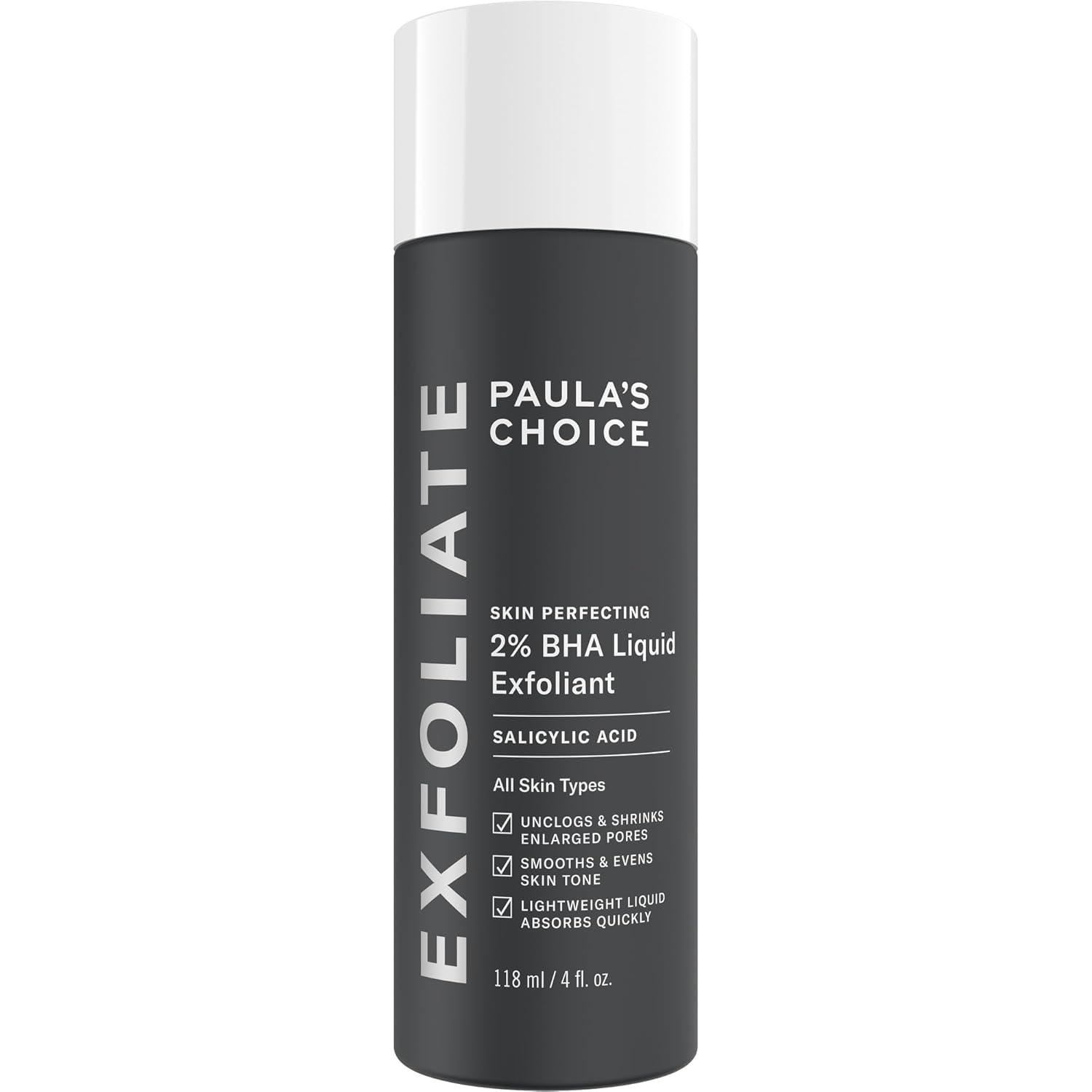 Paula's Choice SKIN PERFECTING 2% BHA skystas šveitiklis su salicilo rūgštimi