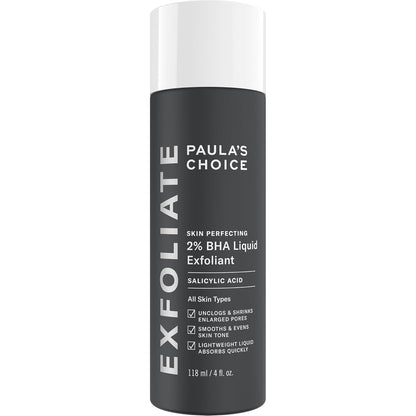 Paula's Choice SKIN PERFECTING 2% BHA skystas šveitiklis su salicilo rūgštimi