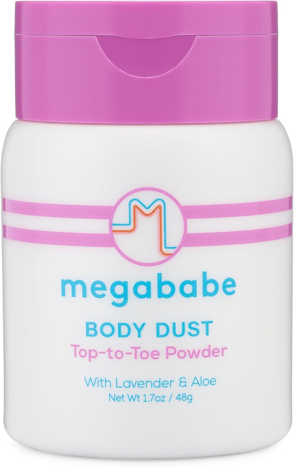 Megababe Body Dust prakaitą sugerianti kūno pudra