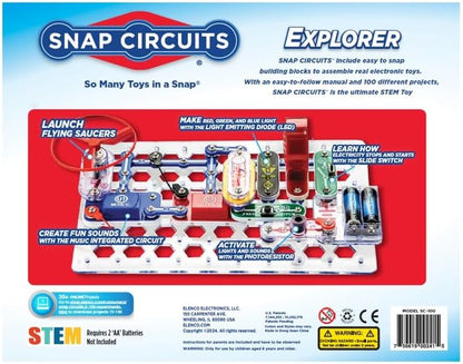 Snap Circuits Jr. elektronikos pažinimo rinkinys