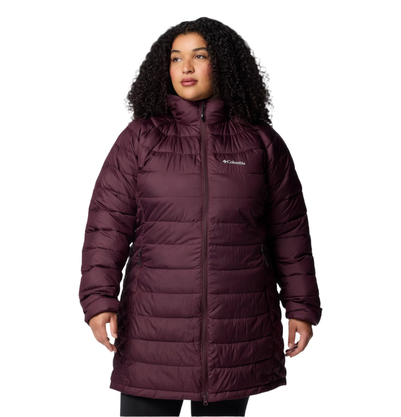 Columbia Powder Lite™ II Mid moteriška plius dydžio striukė