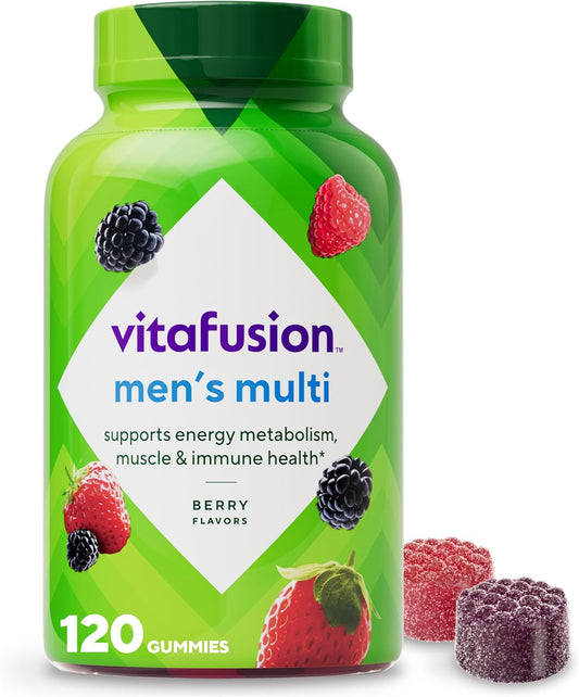 Vitafusion multivitaminai guminukai vyrams