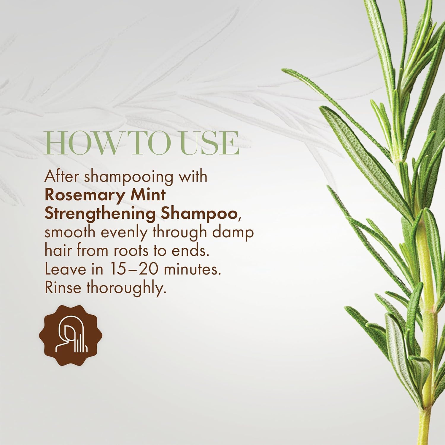 Mielle Organics Rosemary Mint plaukus stiprinanti kaukė