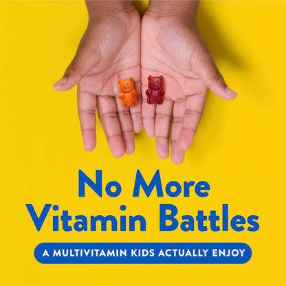 L’il Critters Gummy Vites kasdieniai multivitaminų guminukai vaikams su vitaminais C, D, A ir E, 190 guminukų