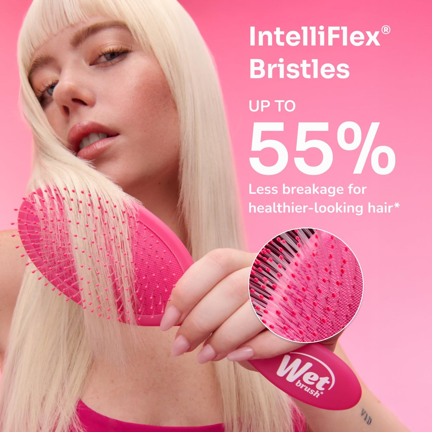 Wet Brush Original Detangler plaukų šepetys