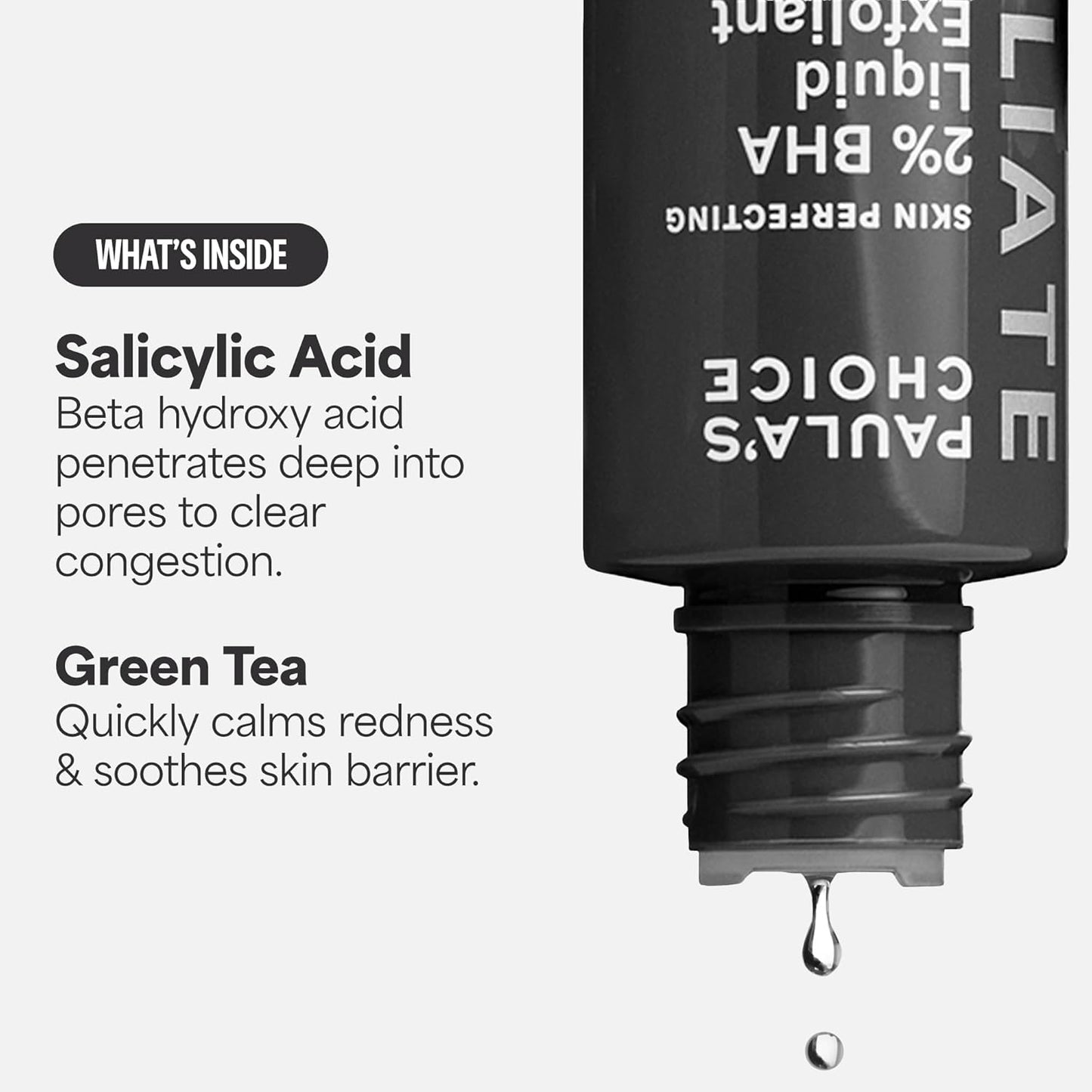 Paula's Choice SKIN PERFECTING 2% BHA skystas šveitiklis su salicilo rūgštimi