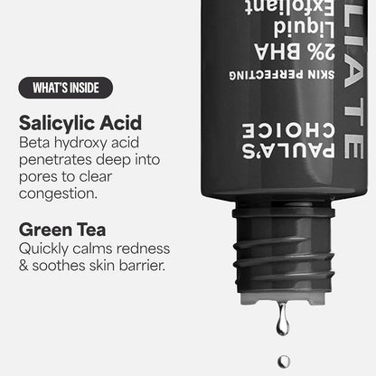 Paula's Choice SKIN PERFECTING 2% BHA skystas šveitiklis su salicilo rūgštimi