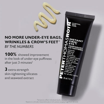 Peter Thomas Roth Instant FIRMx Temporary Eye Tightener paakių stangrinamasis kremas, 30 ml
