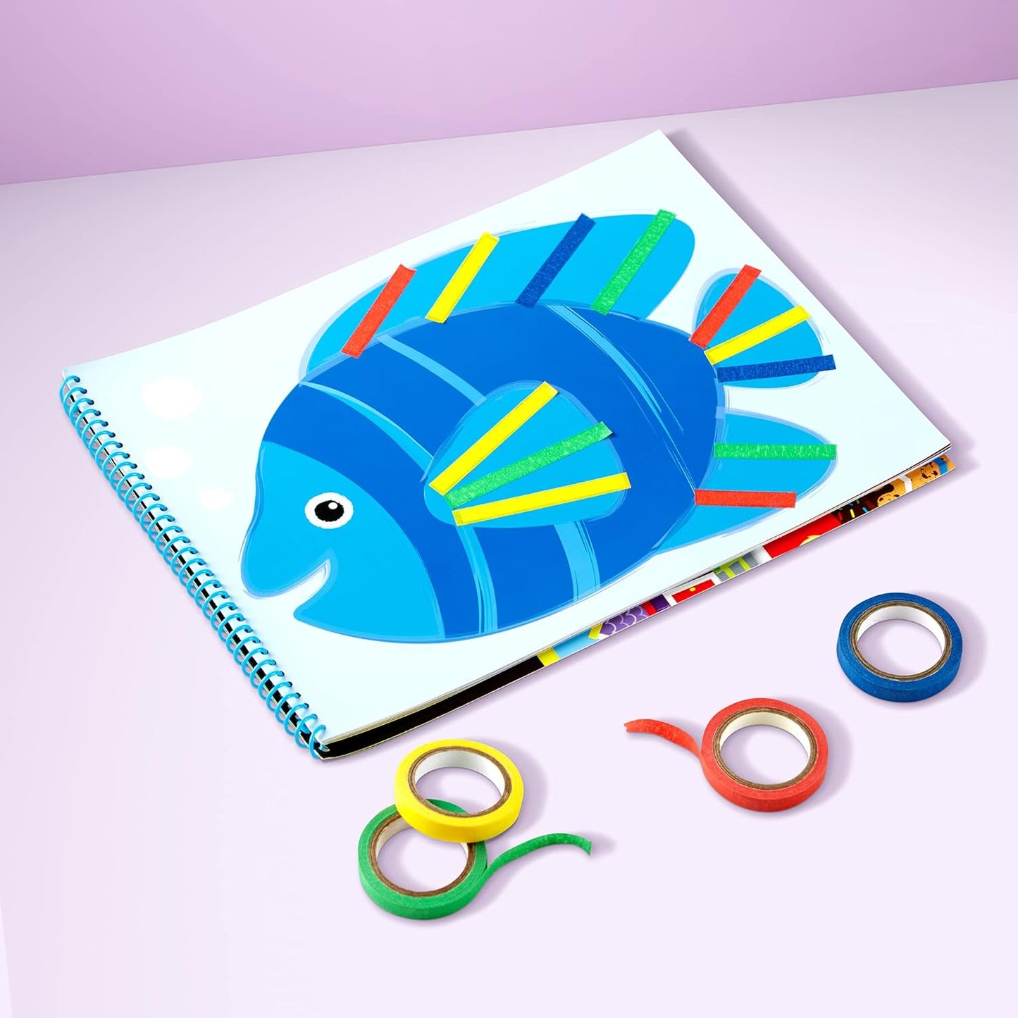 Melissa & Doug kirpimo ir lipnios juostos veiklų knygų rinkinys