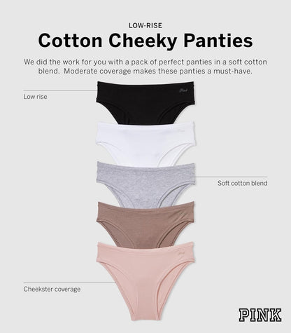 Victoria's Secret Pink moteriški apatiniai, 5 vnt.