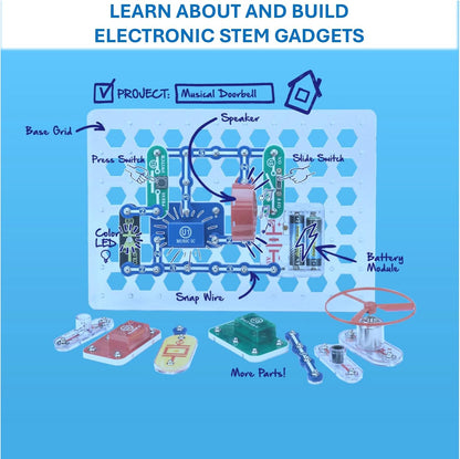 Snap Circuits Jr. elektronikos pažinimo rinkinys