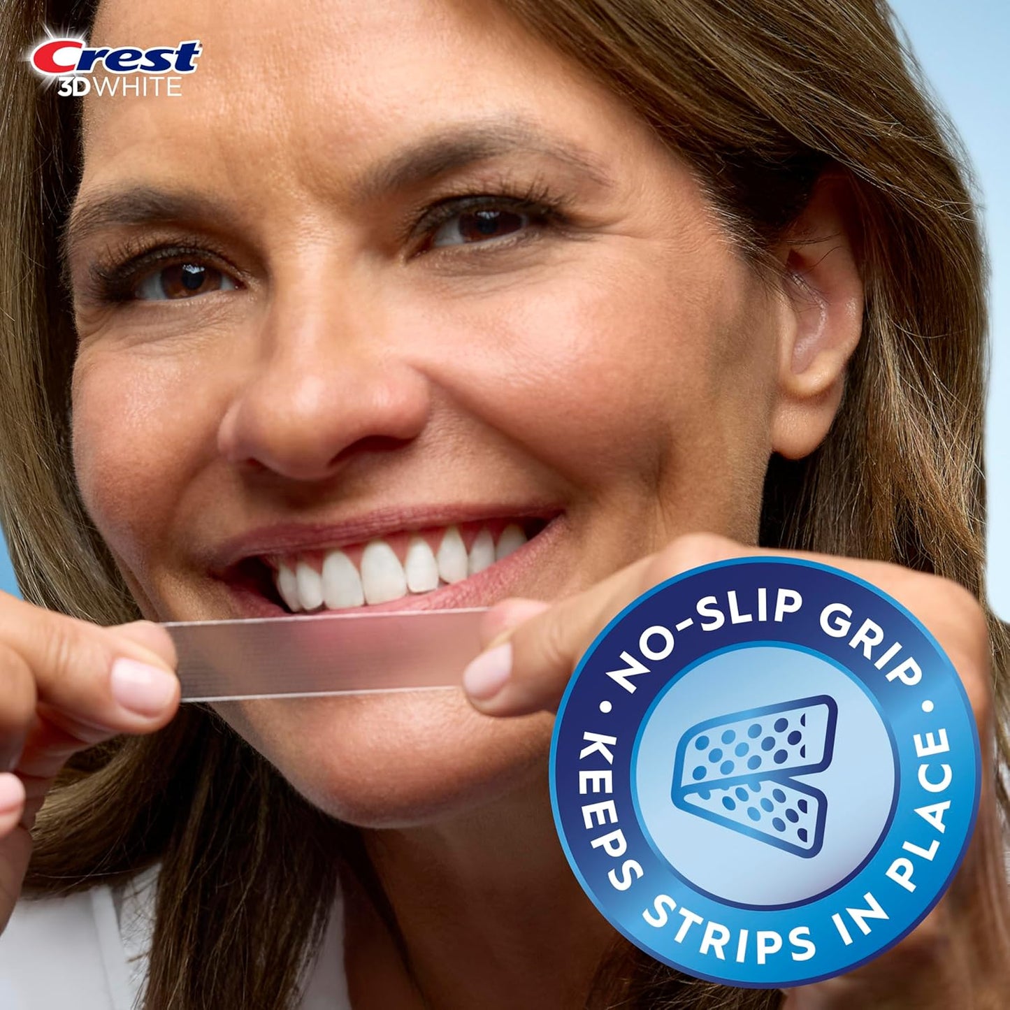 Crest 3D Whitestrips Vivid Plus dantų balinimo juostelės, 12 procedūrų 